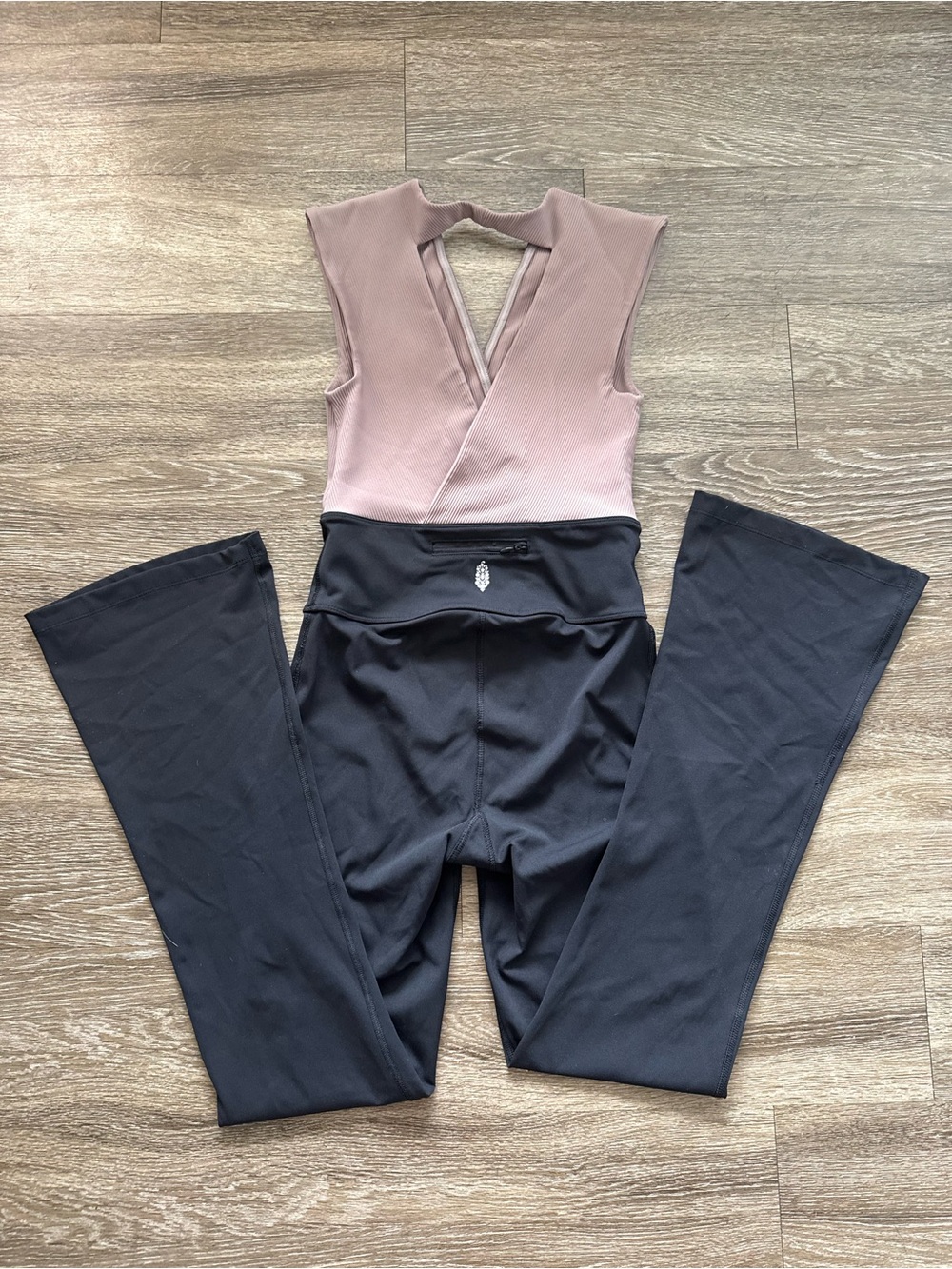 FINAL SALE Free People Movement High Beams Onesie Jumpsuit - Picture 9 of 9